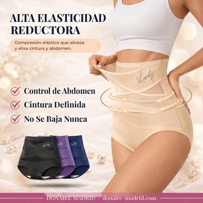 Faja Braguita Reductora de Cintura Alta | Vientre Plano Sin Costuras