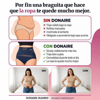 Faja Braguita Reductora de Cintura Alta | Vientre Plano Sin Costuras