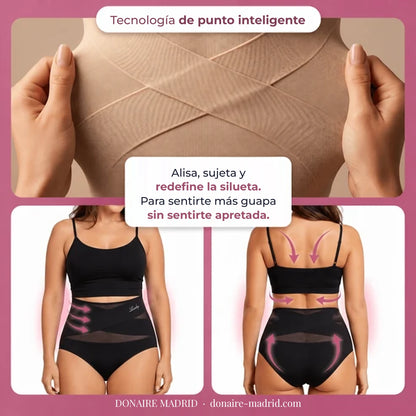 Faja Braguita Reductora de Cintura Alta | Vientre Plano Sin Costuras